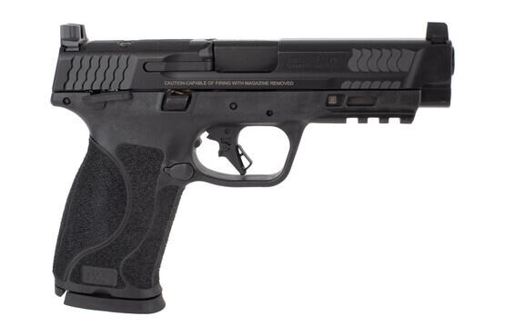 Smith and Wesson M&P M2.0 10mm Pistol - Optics Ready - Thumb Safety - Two 15-Round Magazines